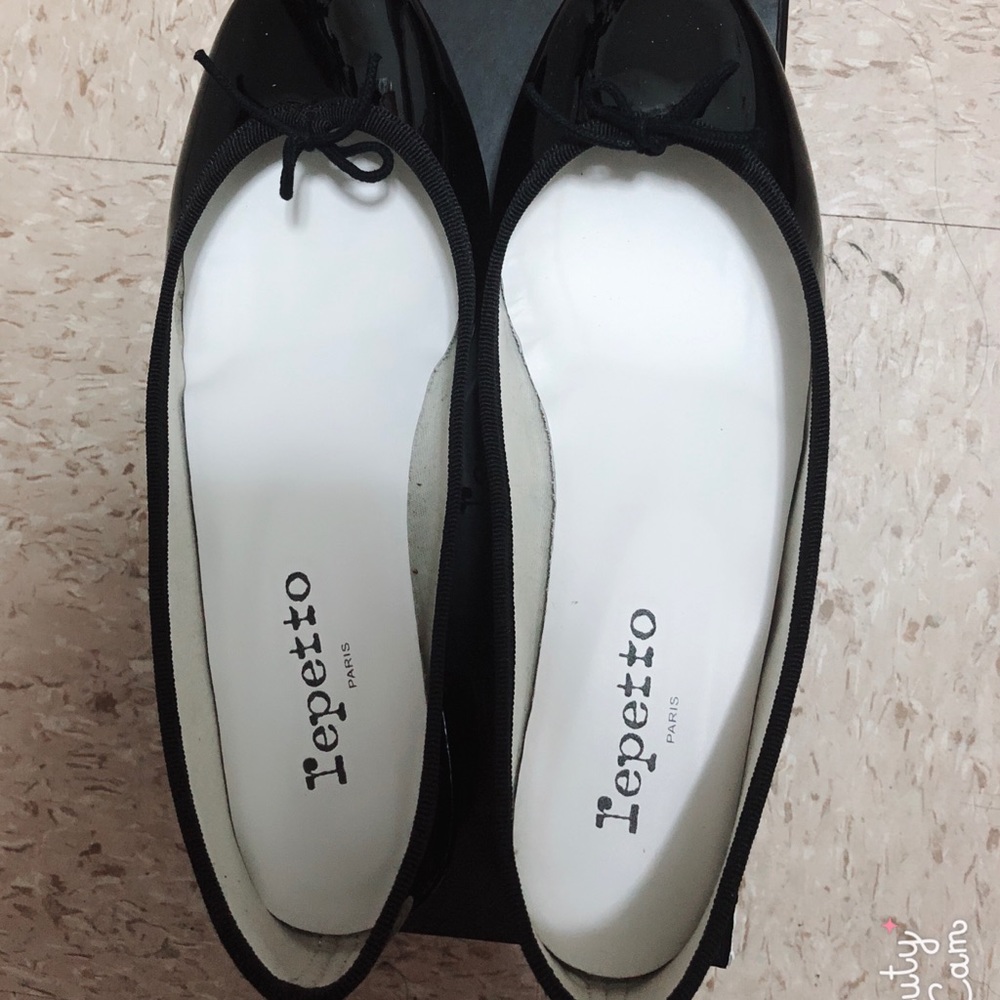 Repetto classic black Camille ballerinas